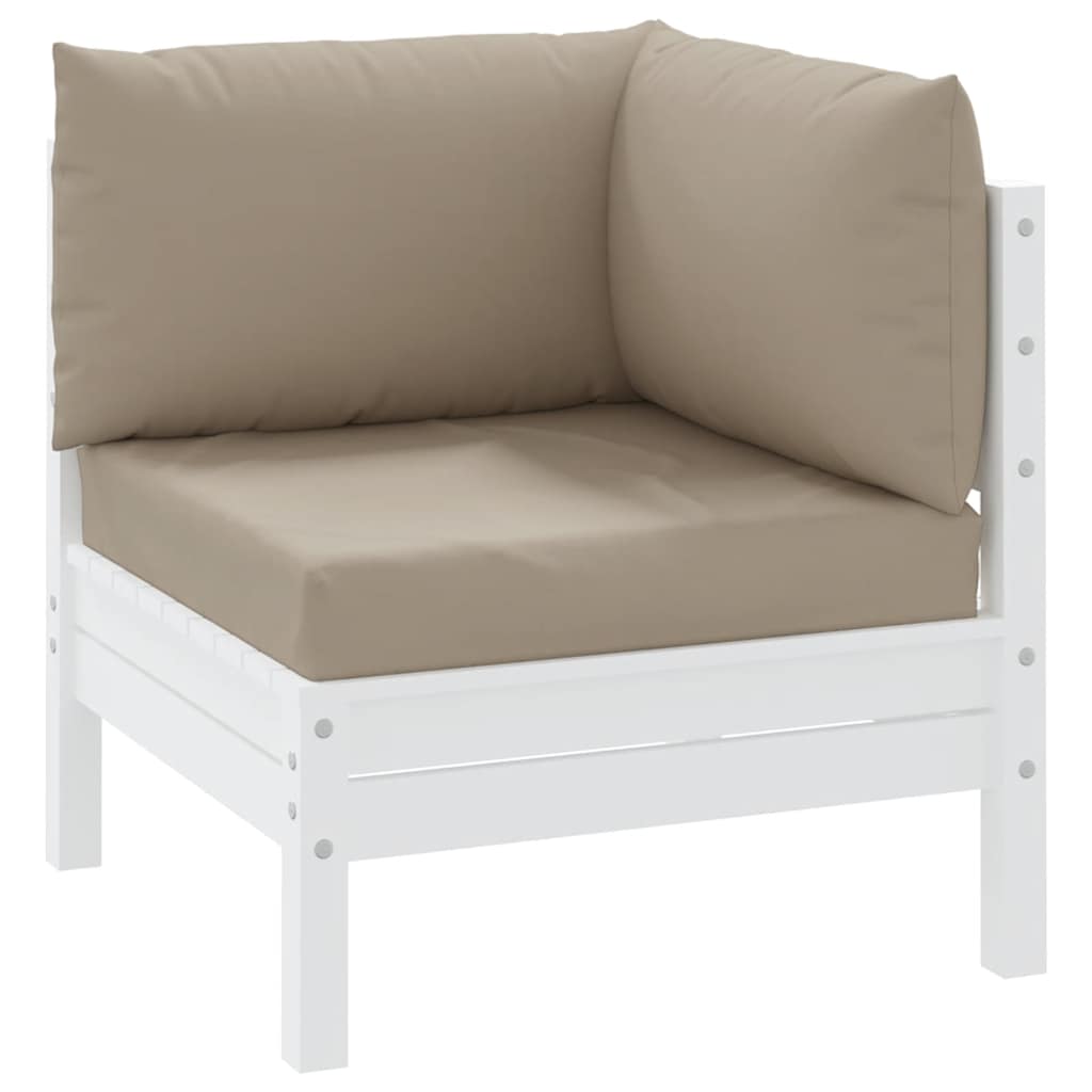 Palletkussens 3 st oxford stof taupe is nu te koop bij PeponiXL, paradijselijk wonen!