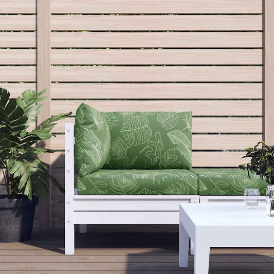 Palletkussens 3 st bladpatroon oxford stof is nu te koop bij PeponiXL, paradijselijk wonen!