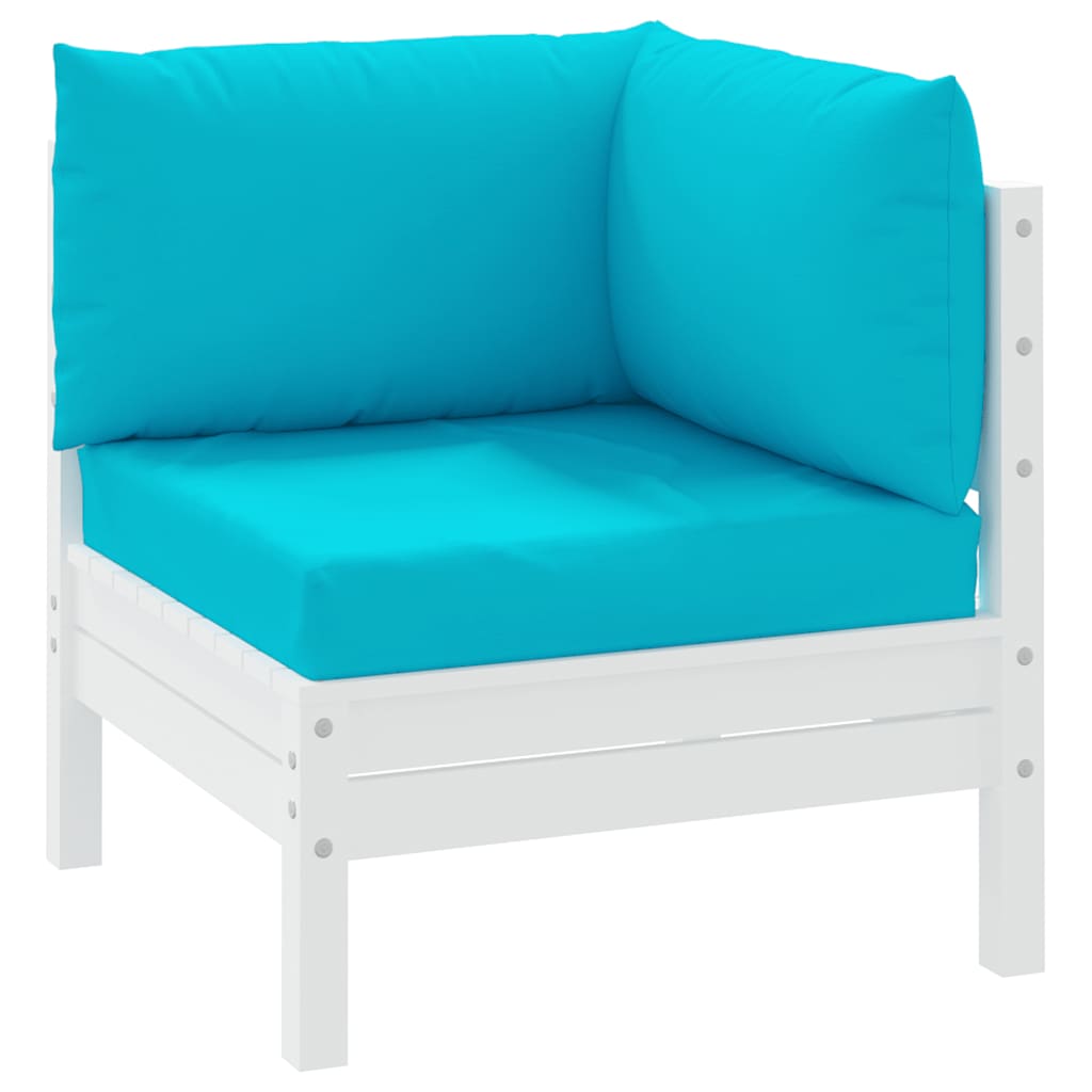 Palletkussens 3 st oxford stof turquoise is nu te koop bij PeponiXL, paradijselijk wonen!