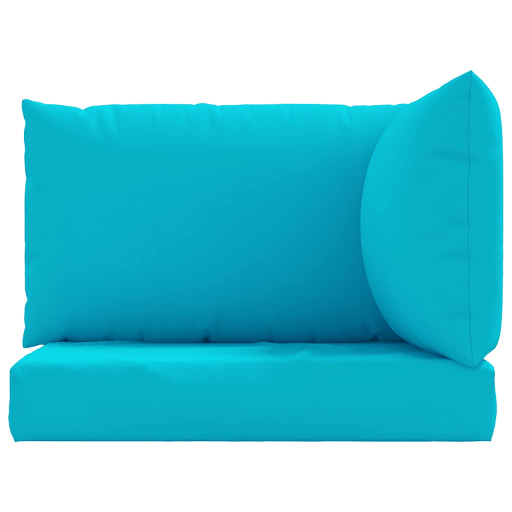 Palletkussens 3 st oxford stof turquoise is nu te koop bij PeponiXL, paradijselijk wonen!