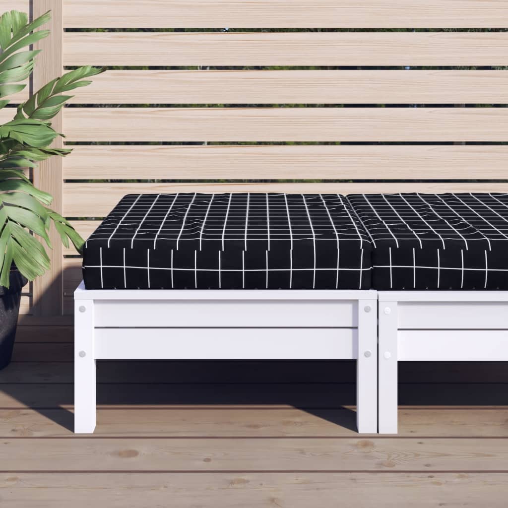 Palletkussen geruit 60x60x8 cm oxford stof zwart is nu te koop bij PeponiXL, paradijselijk wonen!
