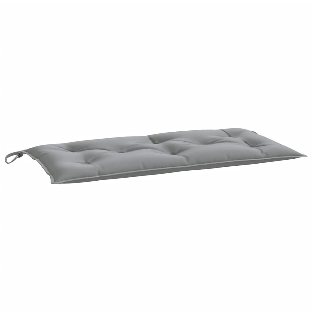 Tuinbankkussen 110x50x7 cm stof grijs is nu te koop bij PeponiXL, paradijselijk wonen!