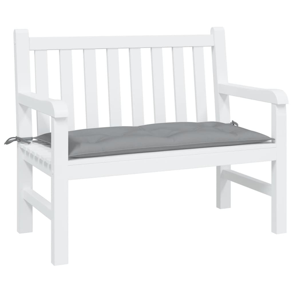 Tuinbankkussen 110x50x7 cm stof grijs is nu te koop bij PeponiXL, paradijselijk wonen!