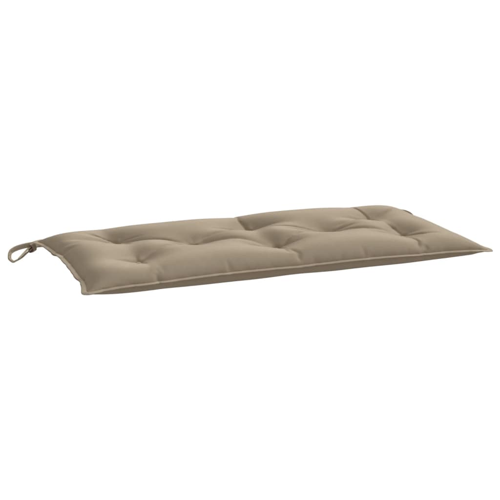 Tuinbankkussen 110x50x7 cm oxford stof taupe is nu te koop bij PeponiXL, paradijselijk wonen!