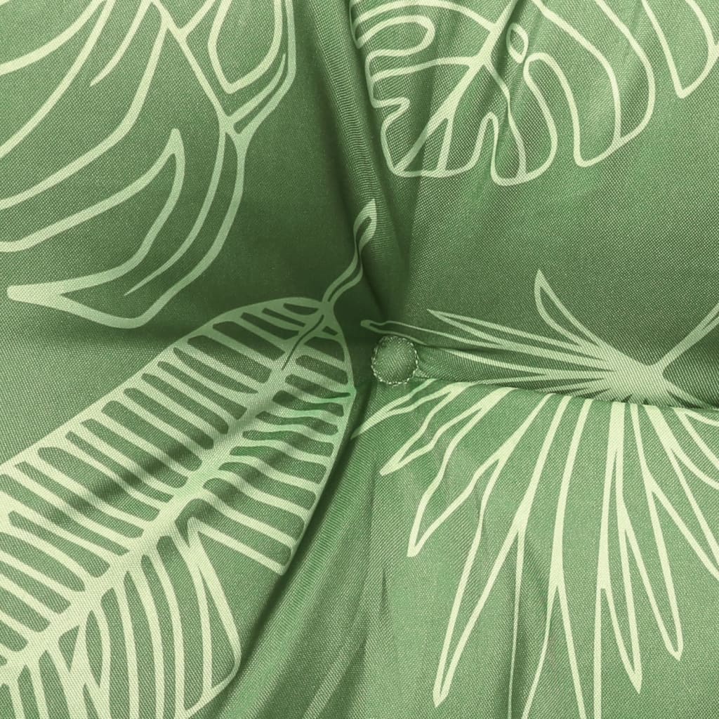 Tuinbankkussen bladpatroon 110x50x7 cm stof is nu te koop bij PeponiXL, paradijselijk wonen!