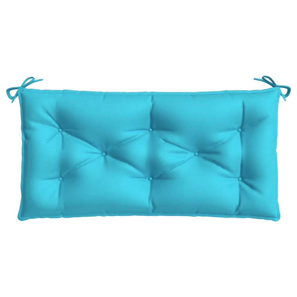 Tuinbankkussen 110x50x7 cm stof turquoise is nu te koop bij PeponiXL, paradijselijk wonen!