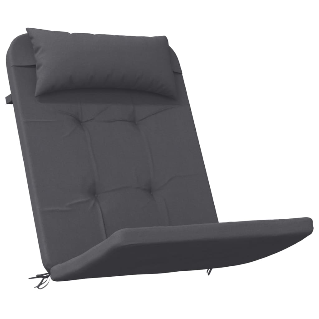 Stoelkussens 2 st Adirondack oxford stof antracietkleurig is nu te koop bij PeponiXL, paradijselijk wonen!