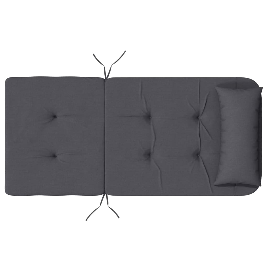 Stoelkussens 2 st Adirondack oxford stof antracietkleurig is nu te koop bij PeponiXL, paradijselijk wonen!