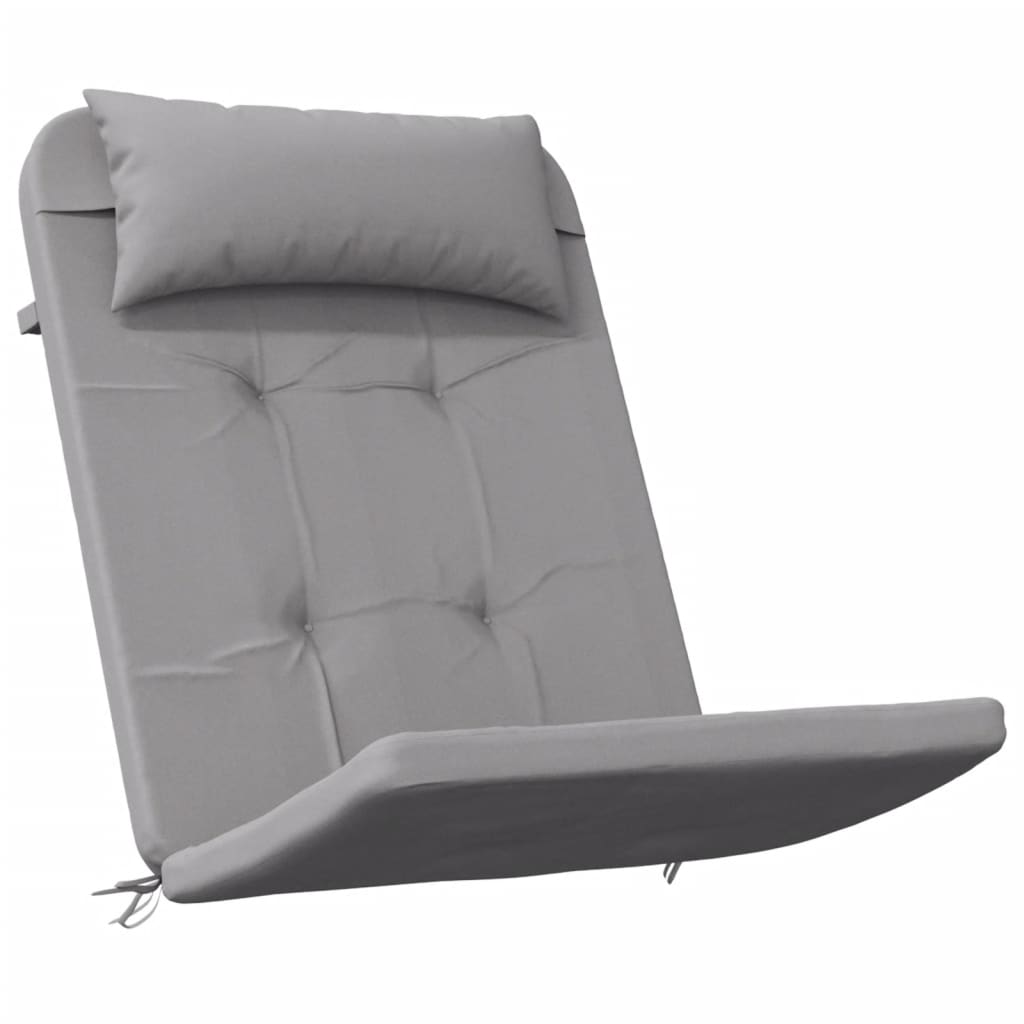 Stoelkussens 2 st Adirondack oxford stof grijs is nu te koop bij PeponiXL, paradijselijk wonen!