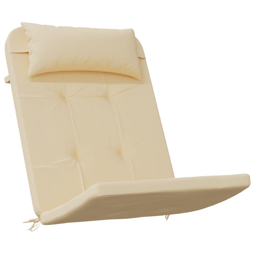 Stoelkussens 2 st Adirondack oxford stof beige is nu te koop bij PeponiXL, paradijselijk wonen!