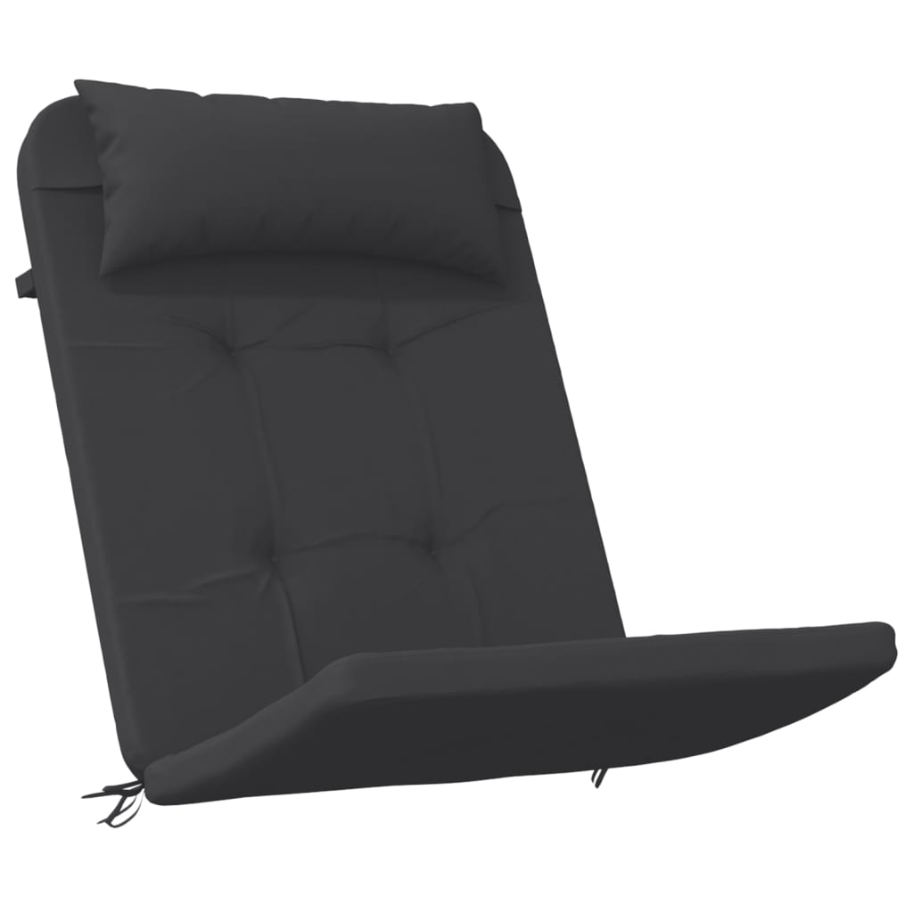 Stoelkussens 2 st Adirondack oxford stof zwart is nu te koop bij PeponiXL, paradijselijk wonen!