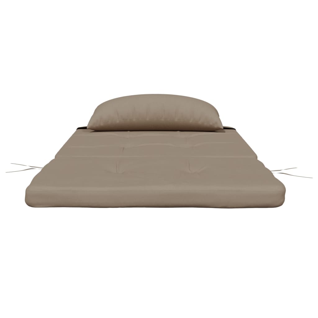 Stoelkussens 2 st Adirondack oxford stof taupe