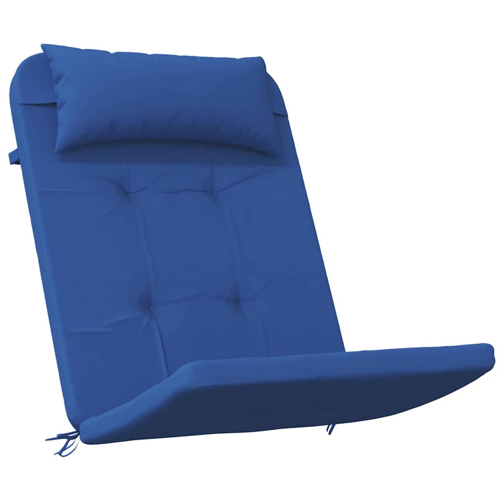 Stoelkussens Effen 2 pcs Blauw 58 x 77 x 4,5 cm Oxford Stof is nu te koop bij PeponiXL, paradijselijk wonen!