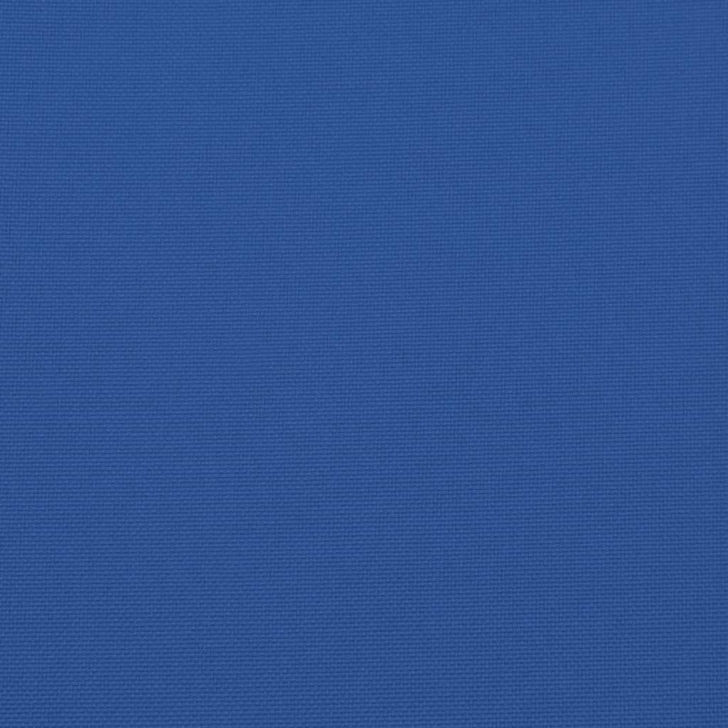 Stoelkussens Effen 2 pcs Blauw 58 x 77 x 4,5 cm Oxford Stof is nu te koop bij PeponiXL, paradijselijk wonen!
