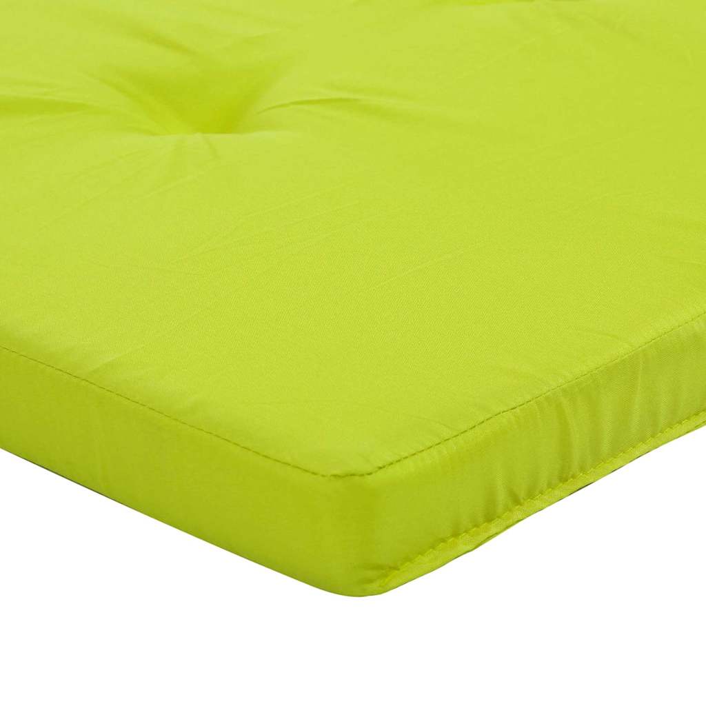 Stoelkussens 2 pcs Helder groen 58 x 77 x 4,5 cm Oxford Stof is nu te koop bij PeponiXL, paradijselijk wonen!