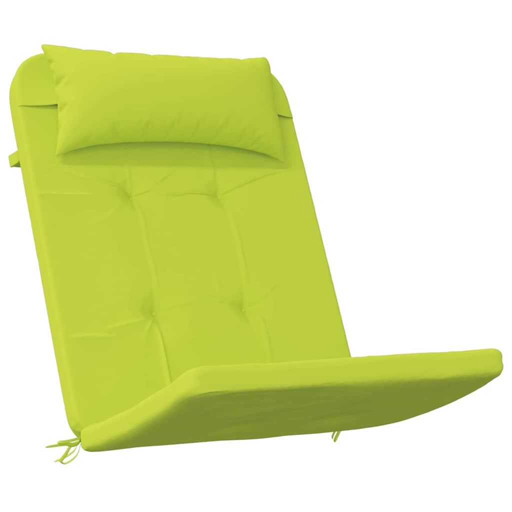 Stoelkussens 2 pcs Helder groen 58 x 77 x 4,5 cm Oxford Stof is nu te koop bij PeponiXL, paradijselijk wonen!