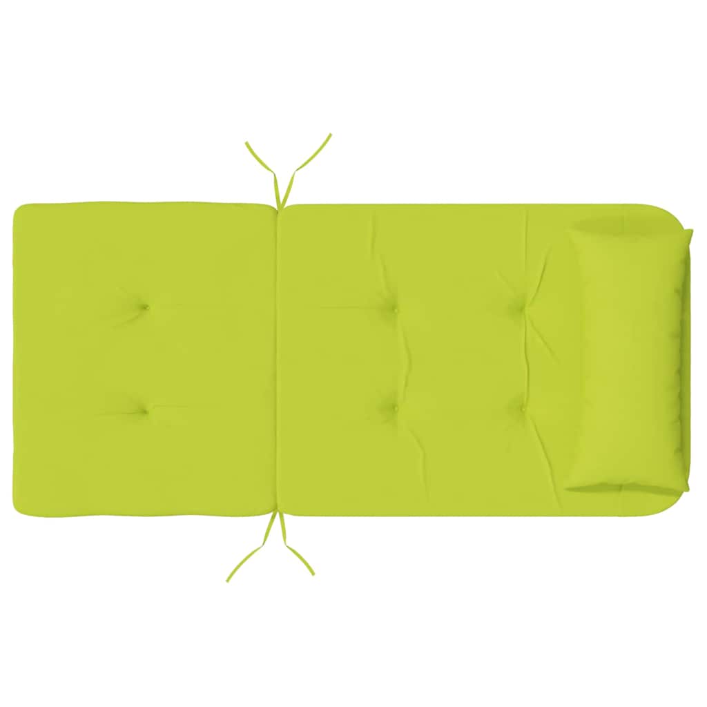 Stoelkussens 2 pcs Helder groen 58 x 77 x 4,5 cm Oxford Stof is nu te koop bij PeponiXL, paradijselijk wonen!