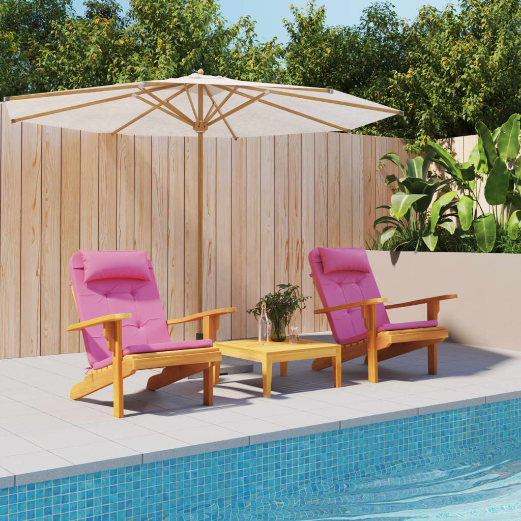 Stoelkussens 2 st Adirondack oxford stof roze is nu te koop bij PeponiXL, paradijselijk wonen!