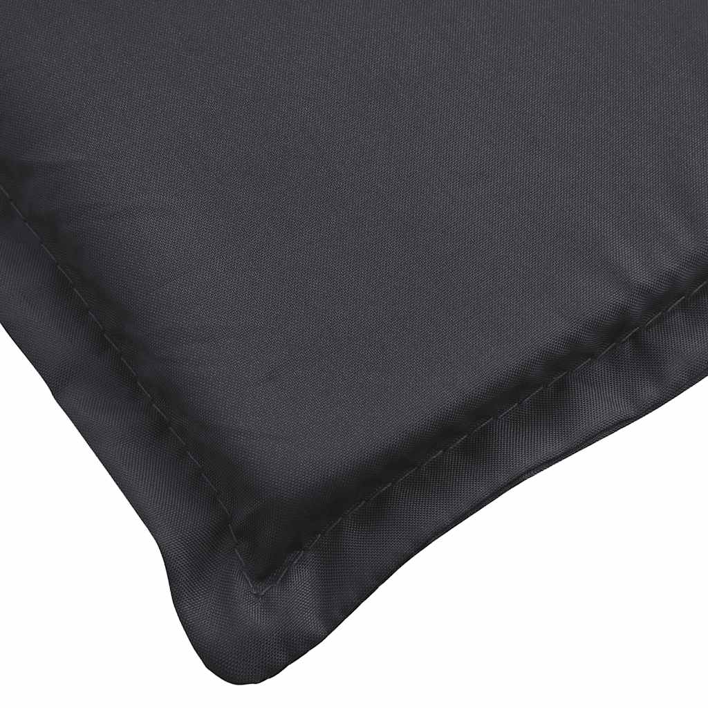 Ligbedkussen 180x60x4 cm oxford stof zwart is nu te koop bij PeponiXL, paradijselijk wonen!