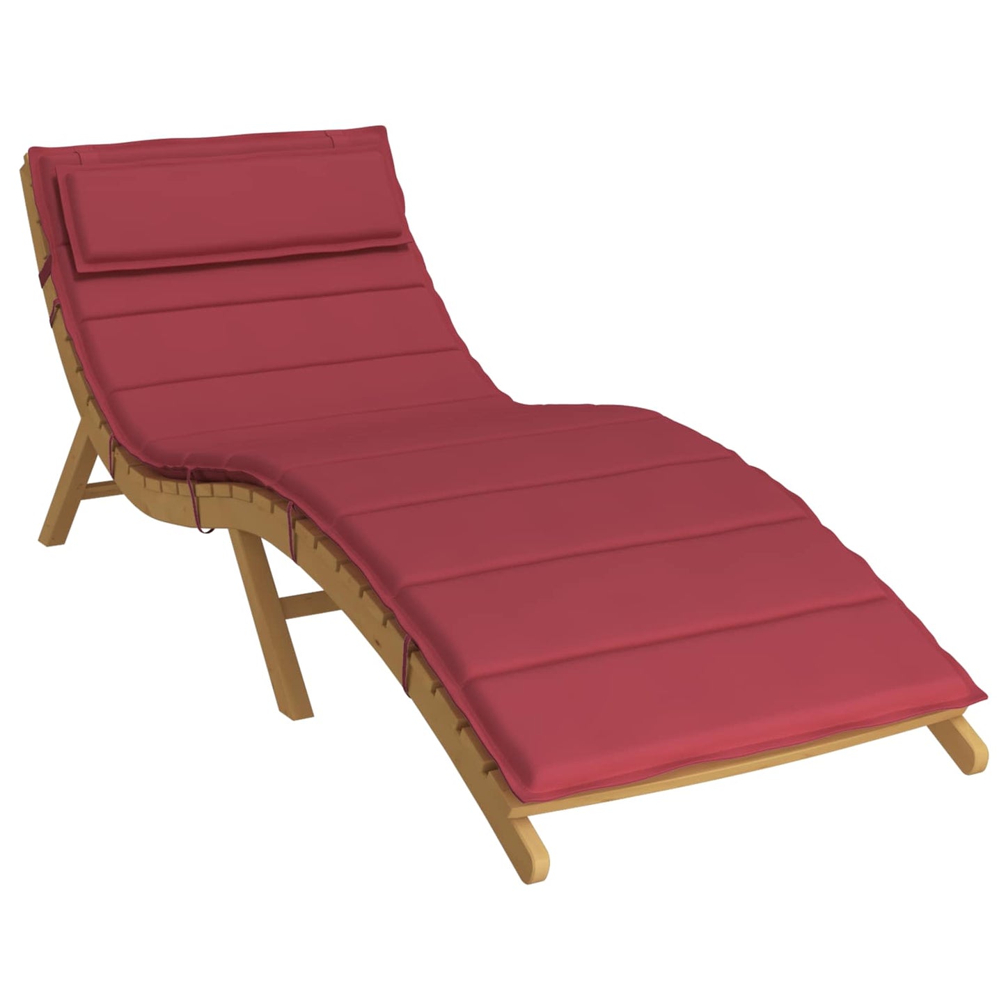 Zon Loungerkussen Wijnrood 178 x 60 x 4 cm Oxford stof