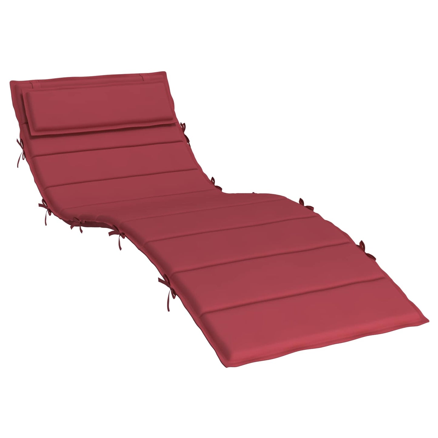 Zon Loungerkussen Wijnrood 178 x 60 x 4 cm Oxford stof