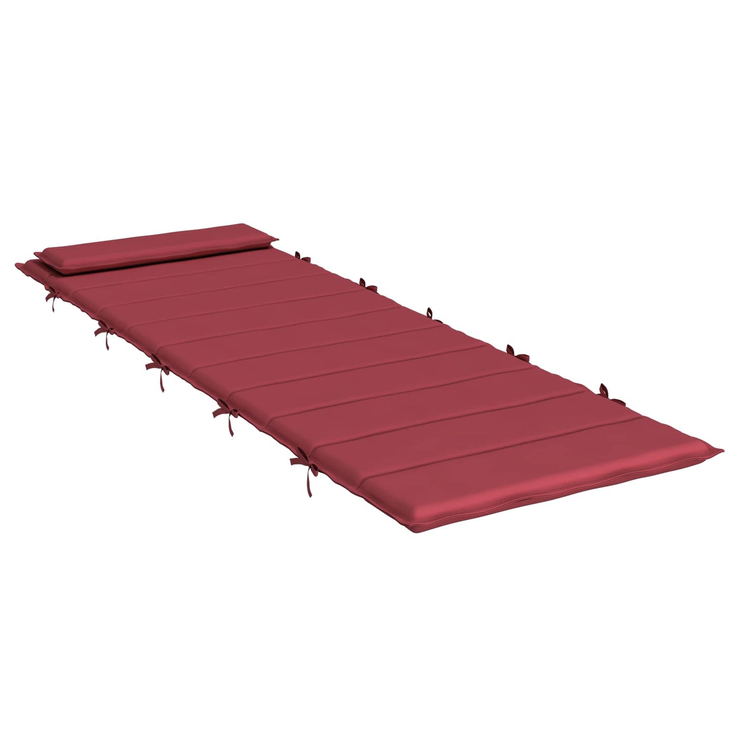 Zon Loungerkussen Wijnrood 178 x 60 x 4 cm Oxford stof