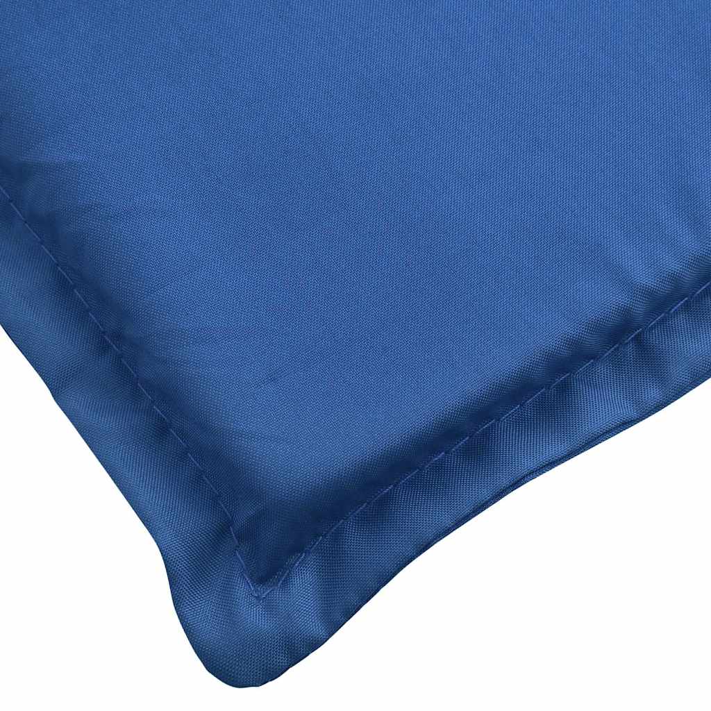 Ligbedkussen 180x60x4 cm oxford stof koningsblauw