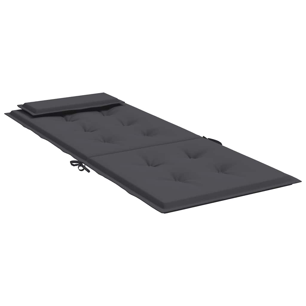Stoelkussens 4 st hoge rug oxford stof antracietkleurig is nu te koop bij PeponiXL, paradijselijk wonen!