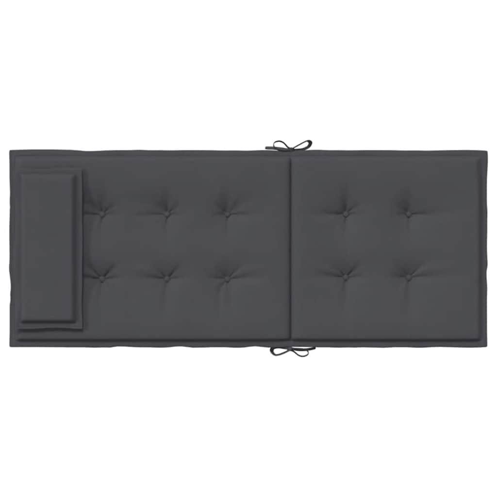 Stoelkussens 4 st hoge rug oxford stof antracietkleurig is nu te koop bij PeponiXL, paradijselijk wonen!