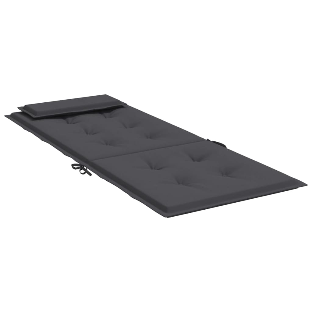 Stoelkussens 6 st hoge rug oxford stof antracietkleurig is nu te koop bij PeponiXL, paradijselijk wonen!