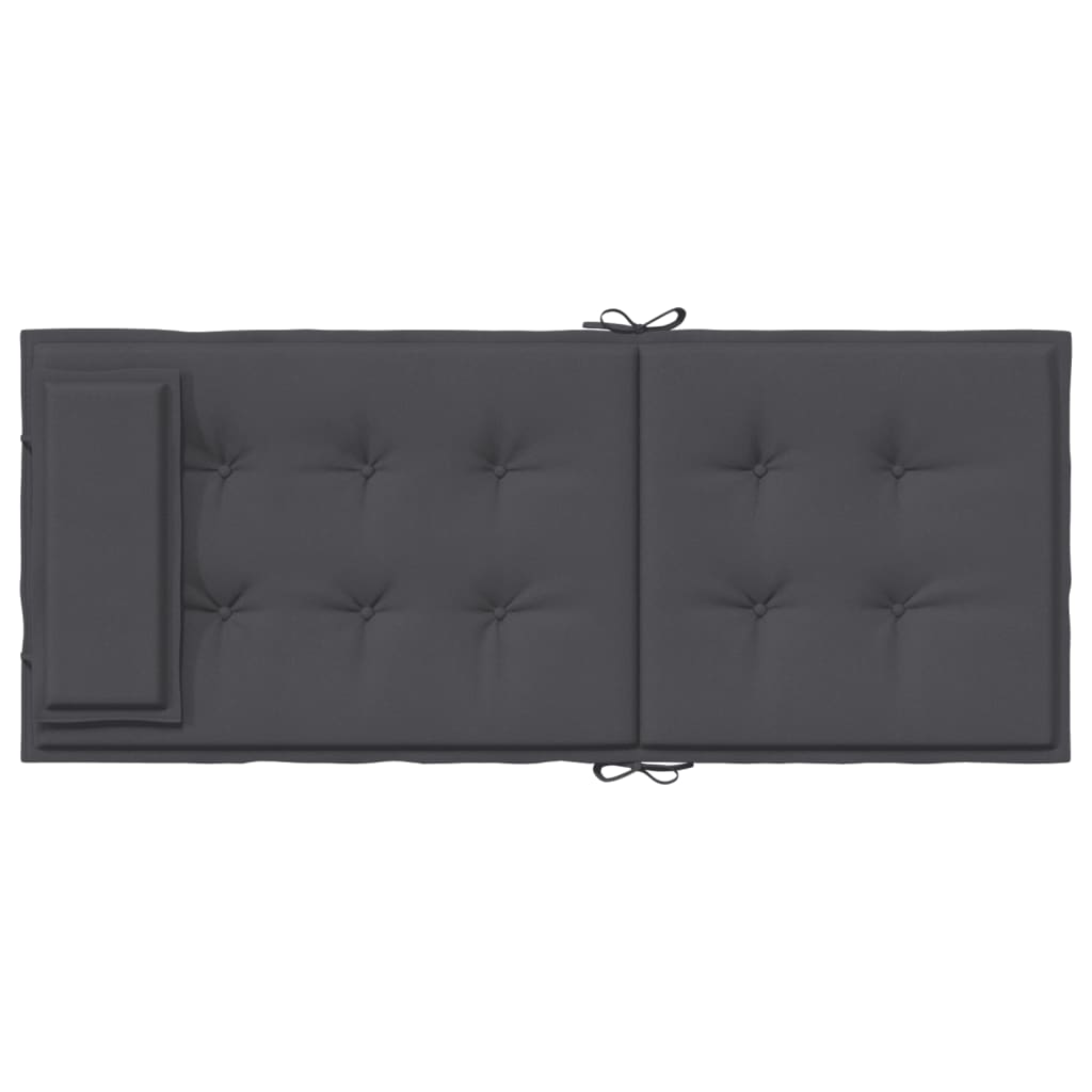 Stoelkussens 6 st hoge rug oxford stof antracietkleurig is nu te koop bij PeponiXL, paradijselijk wonen!