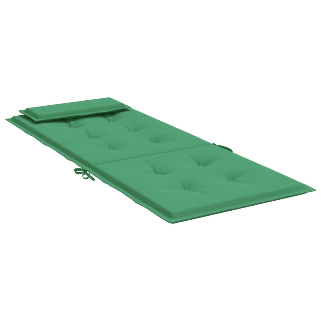 Stoelkussens 2 st hoge rug oxford stof groen is nu te koop bij PeponiXL, paradijselijk wonen!