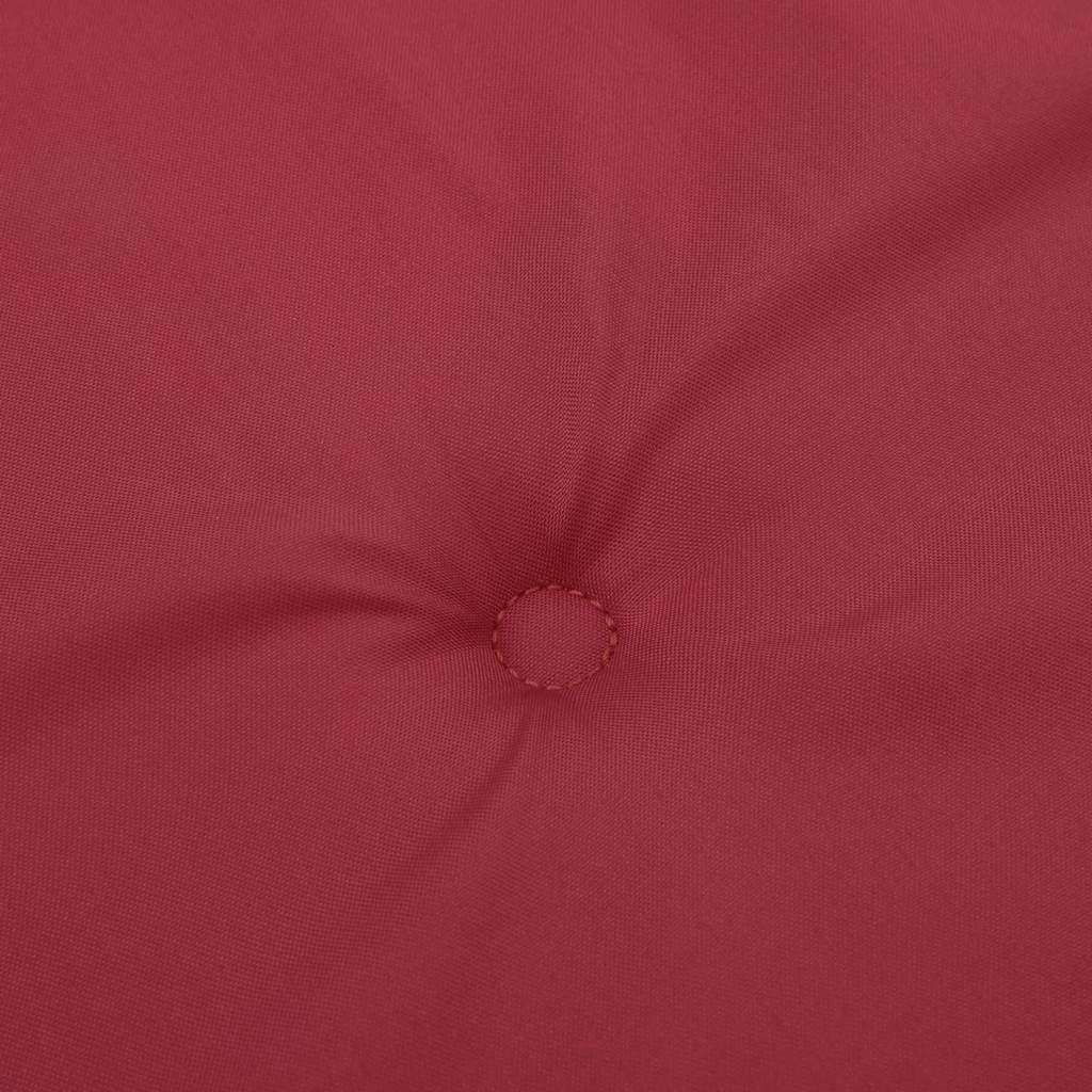 Stoelkussens 2 st hoge rug oxford stof wijnrood is nu te koop bij PeponiXL, paradijselijk wonen!