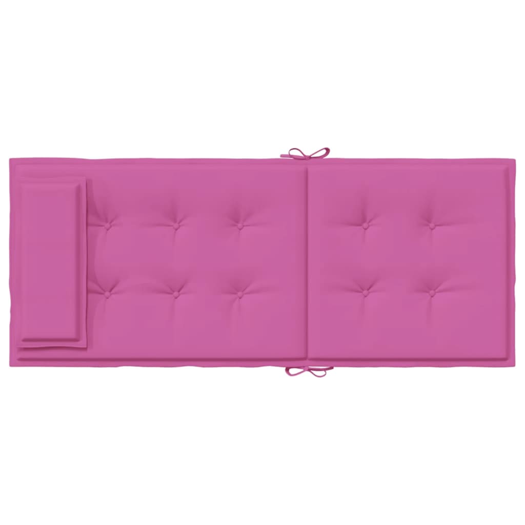 Stoelkussens 4 st hoge rug oxford stof roze is nu te koop bij PeponiXL, paradijselijk wonen!