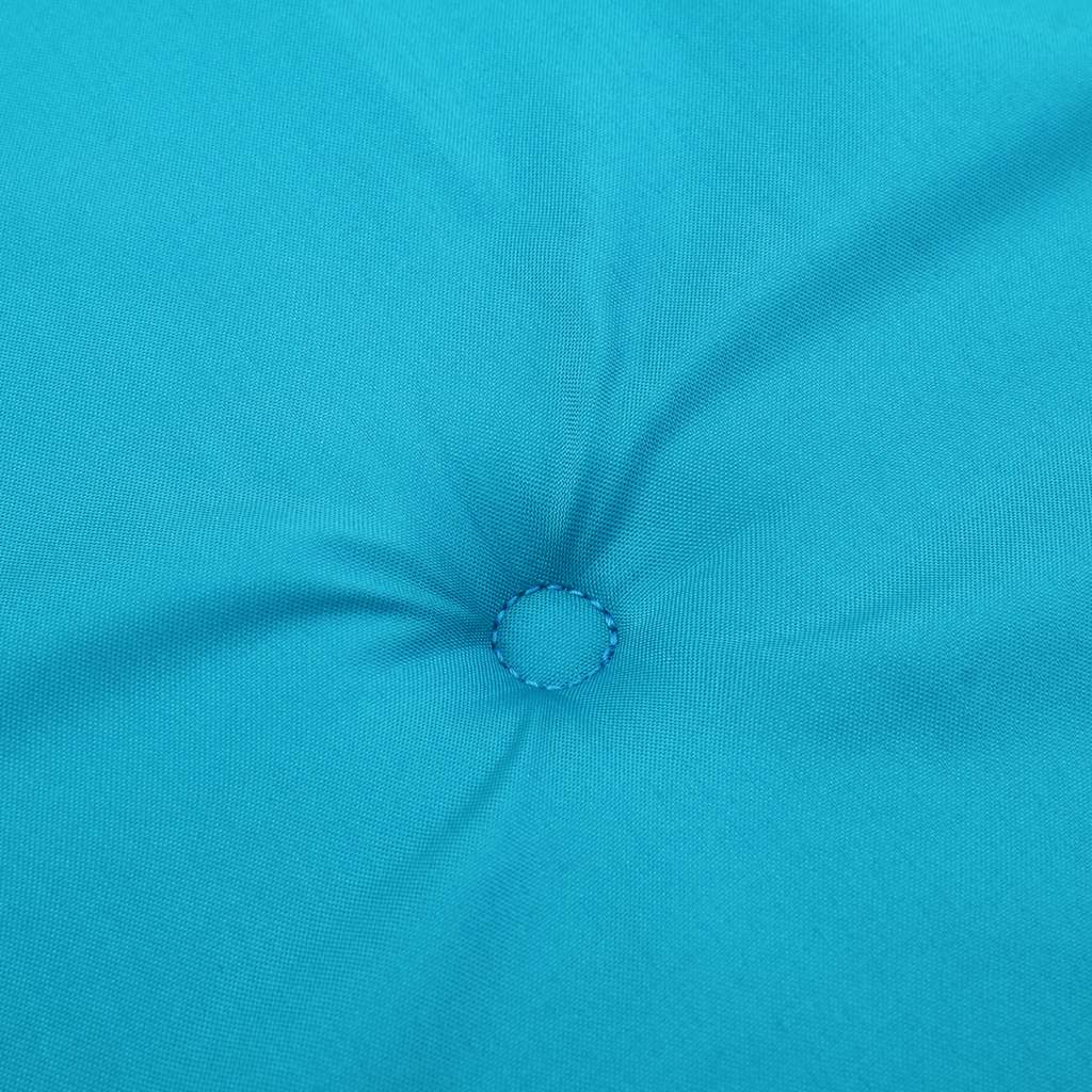 Stoelkussens 6 st hoge rug oxford stof turquoise is nu te koop bij PeponiXL, paradijselijk wonen!