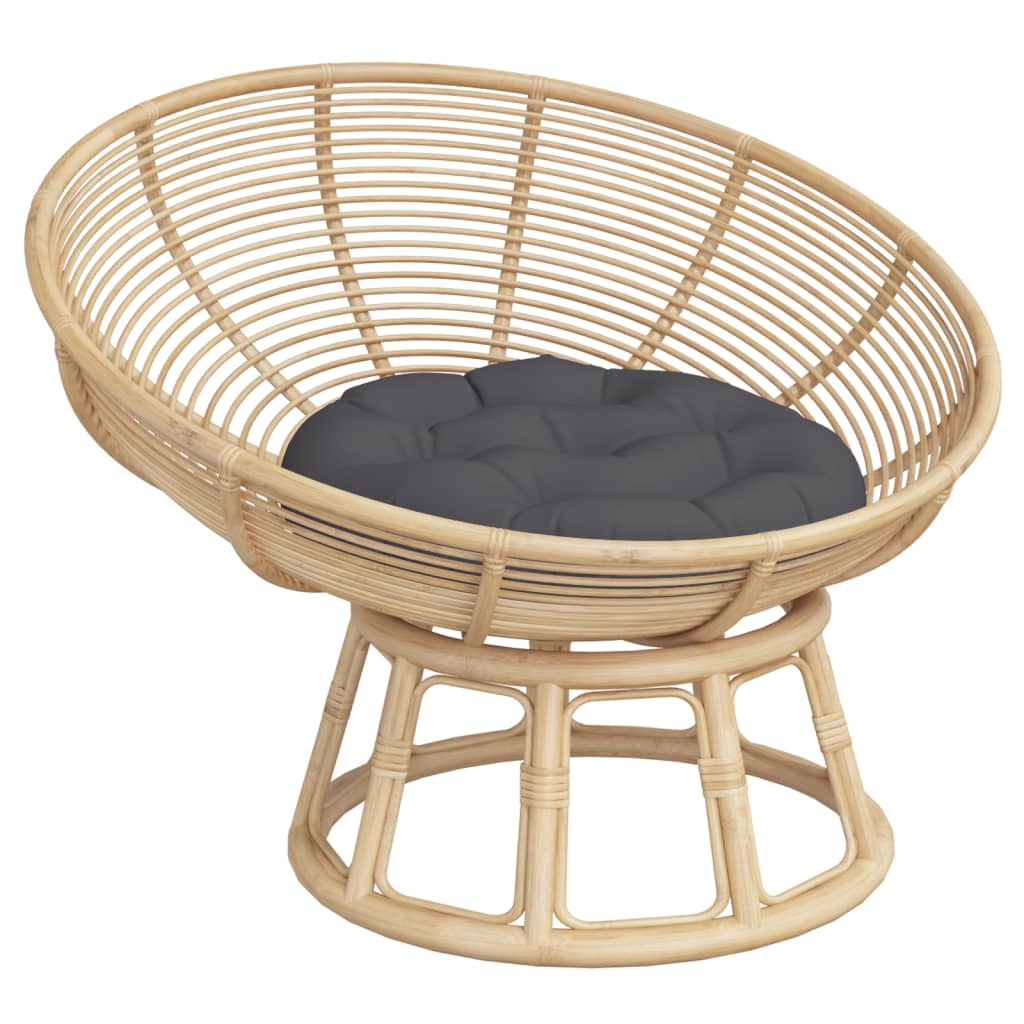 Zitkussen rond Ø 60 x11 cm oxford stof antracietkleurig is nu te koop bij PeponiXL, paradijselijk wonen!