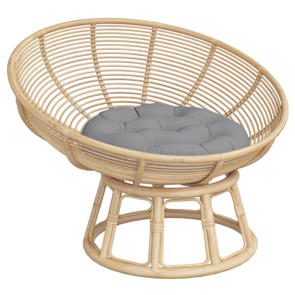 Zitkussen rond Ø 60x11 cm oxford stof grijs is nu te koop bij PeponiXL, paradijselijk wonen!