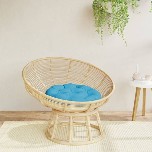 Kussen rond Ø 60x11 cm oxford stof lichtblauw is nu te koop bij PeponiXL, paradijselijk wonen!