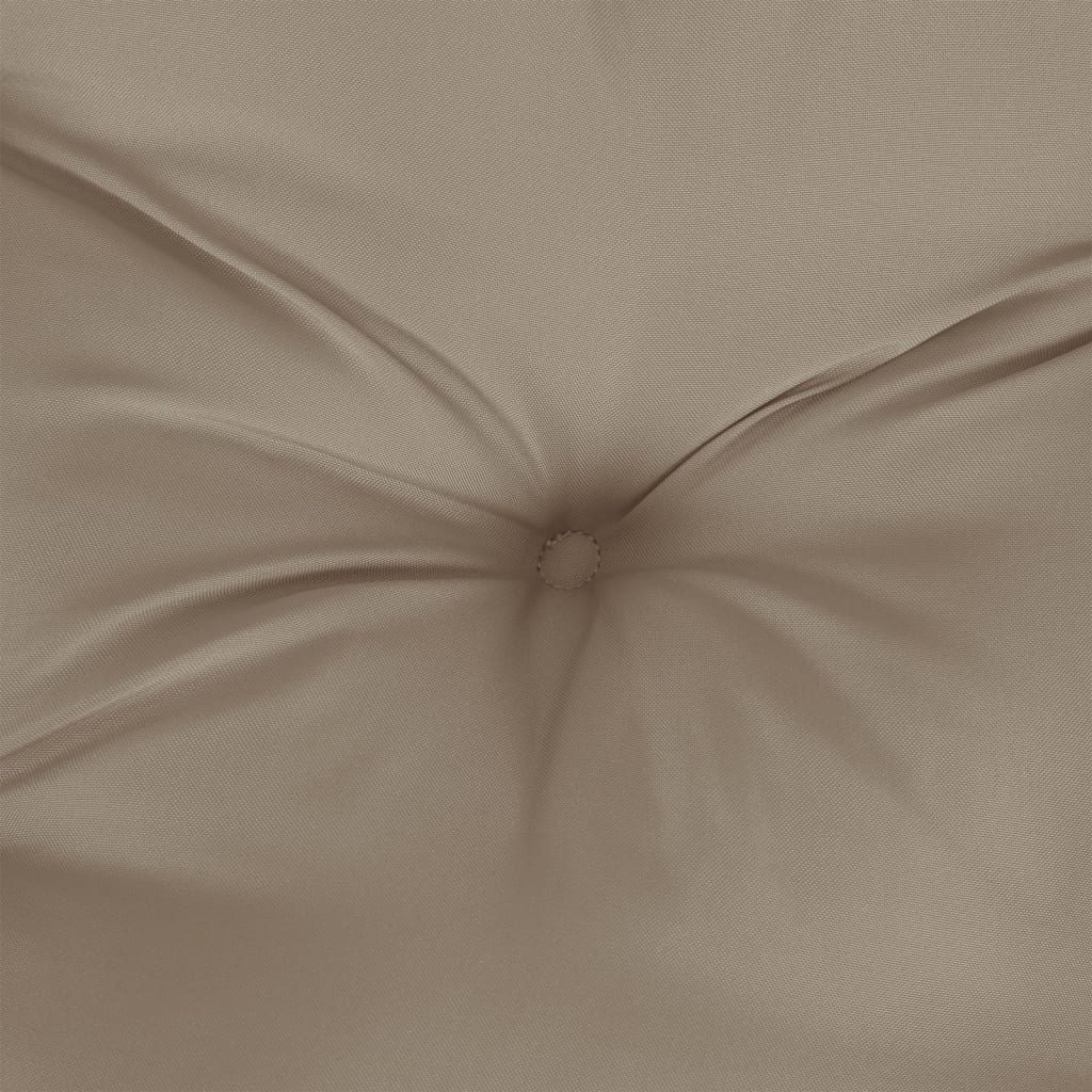 Zitkussen rond Ø 60x11 cm oxford stof taupe is nu te koop bij PeponiXL, paradijselijk wonen!