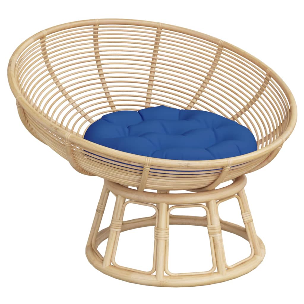 Zitkussen rond Ø 60x11 cm oxford stof koningsblauw is nu te koop bij PeponiXL, paradijselijk wonen!