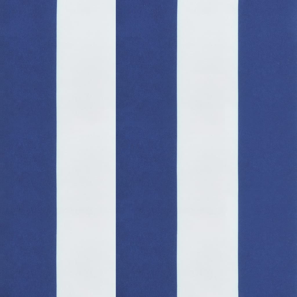 Zitkussen rond gestreept Ø 60x11 cm oxford stof blauw wit is nu te koop bij PeponiXL, paradijselijk wonen!
