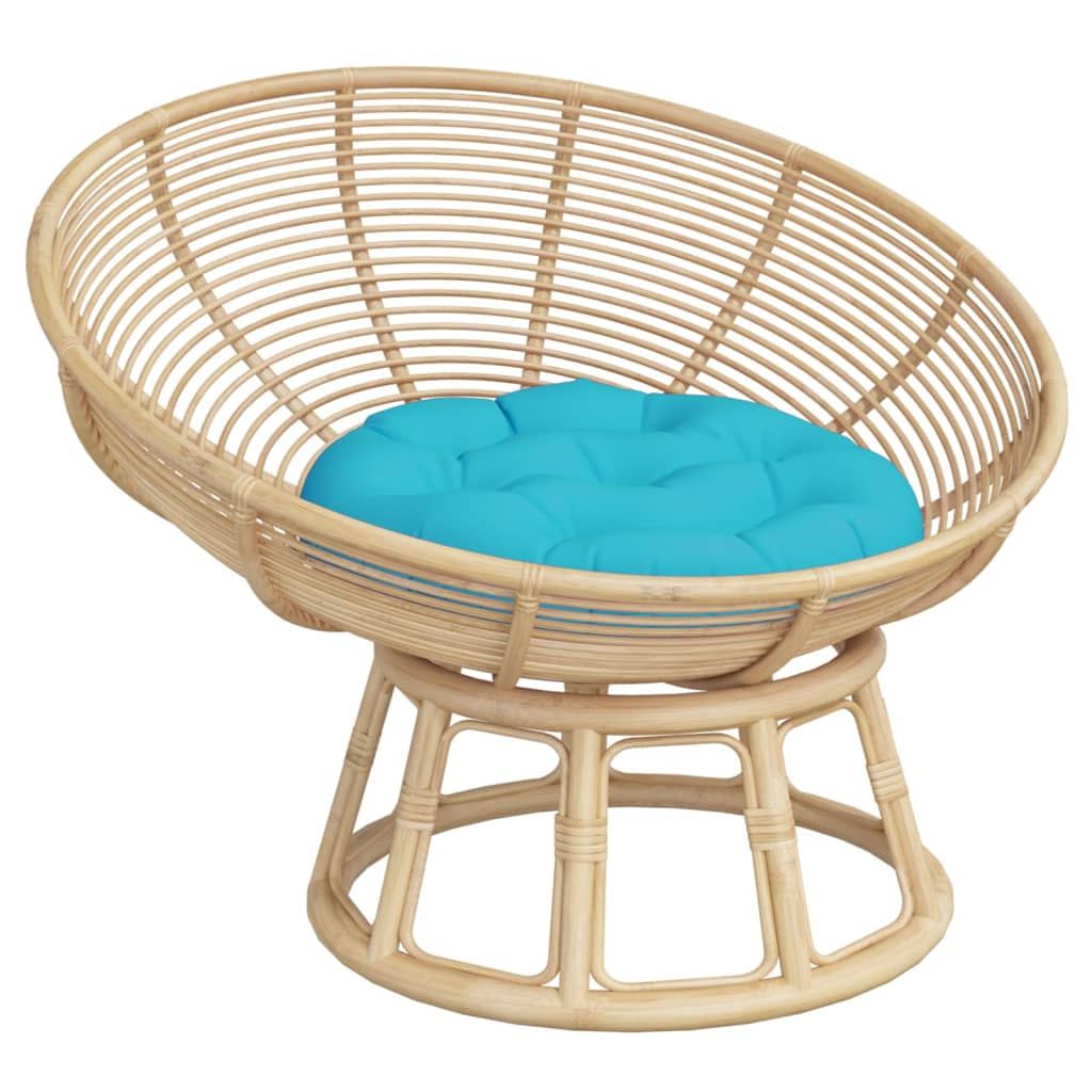 Zitkussen rond Ø 60x11 cm oxford stof turquoise is nu te koop bij PeponiXL, paradijselijk wonen!