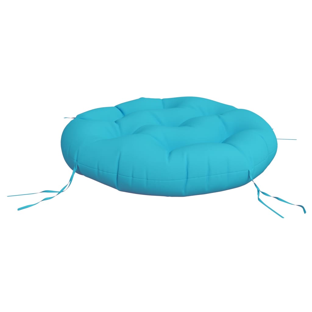 Zitkussen rond Ø 60x11 cm oxford stof turquoise is nu te koop bij PeponiXL, paradijselijk wonen!