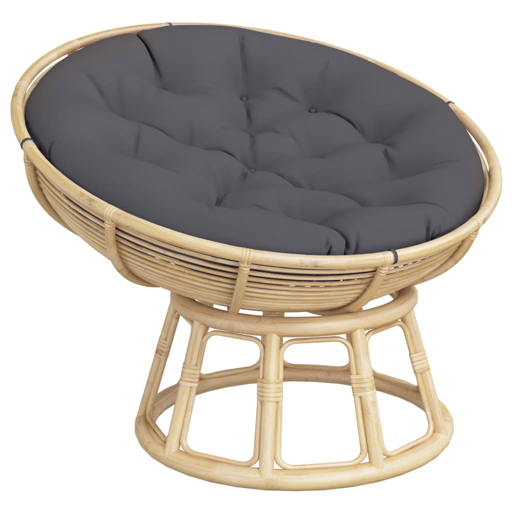 Zitkussen rond Ø 100x11 cm oxford stof antracietkleurig is nu te koop bij PeponiXL, paradijselijk wonen!