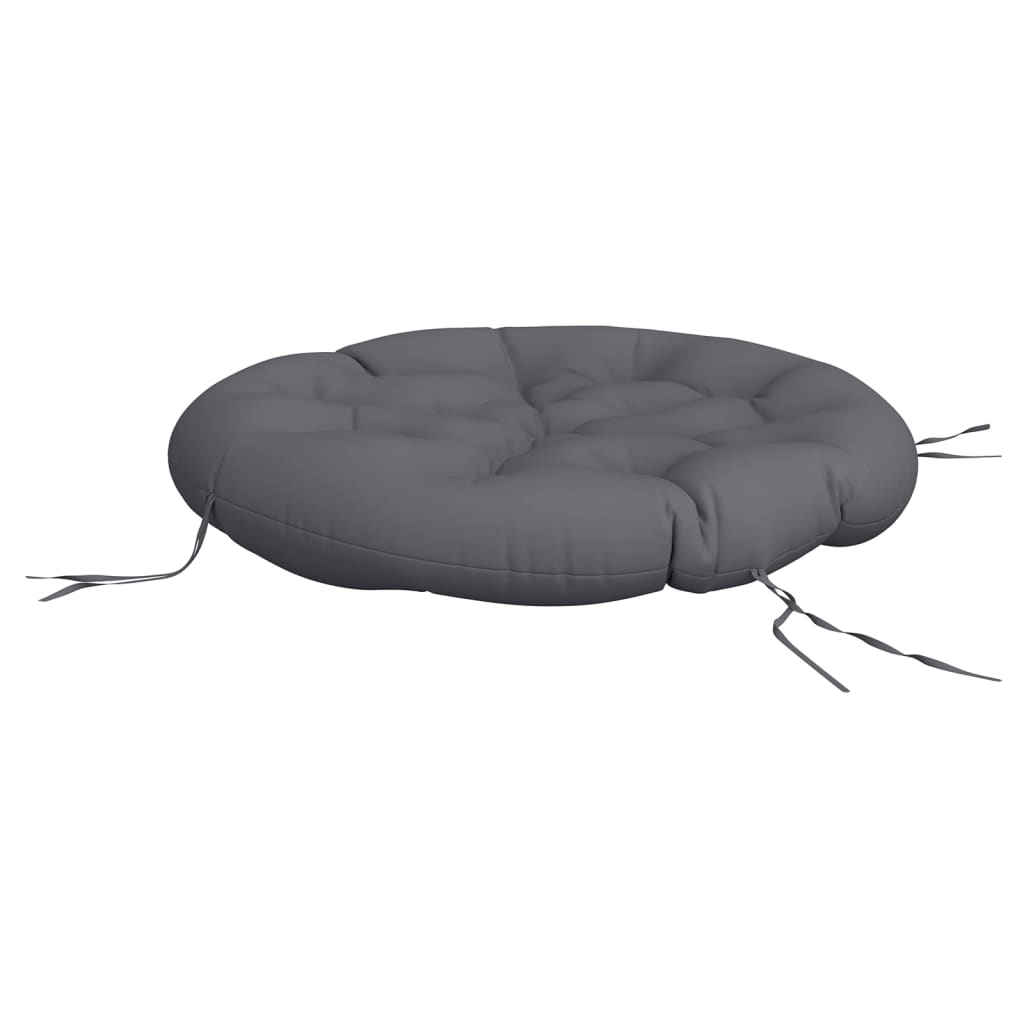 Zitkussen rond Ø 100x11 cm oxford stof antracietkleurig is nu te koop bij PeponiXL, paradijselijk wonen!