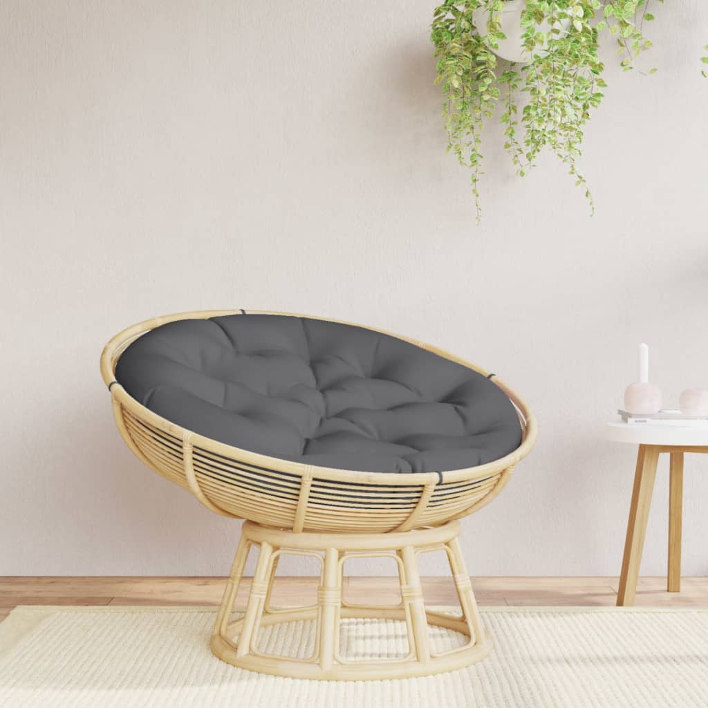 Zitkussen rond Ø 100x11 cm oxford stof antracietkleurig is nu te koop bij PeponiXL, paradijselijk wonen!