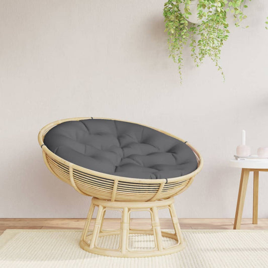 Zitkussen rond Ø 100x11 cm oxford stof antracietkleurig is nu te koop bij PeponiXL, paradijselijk wonen!