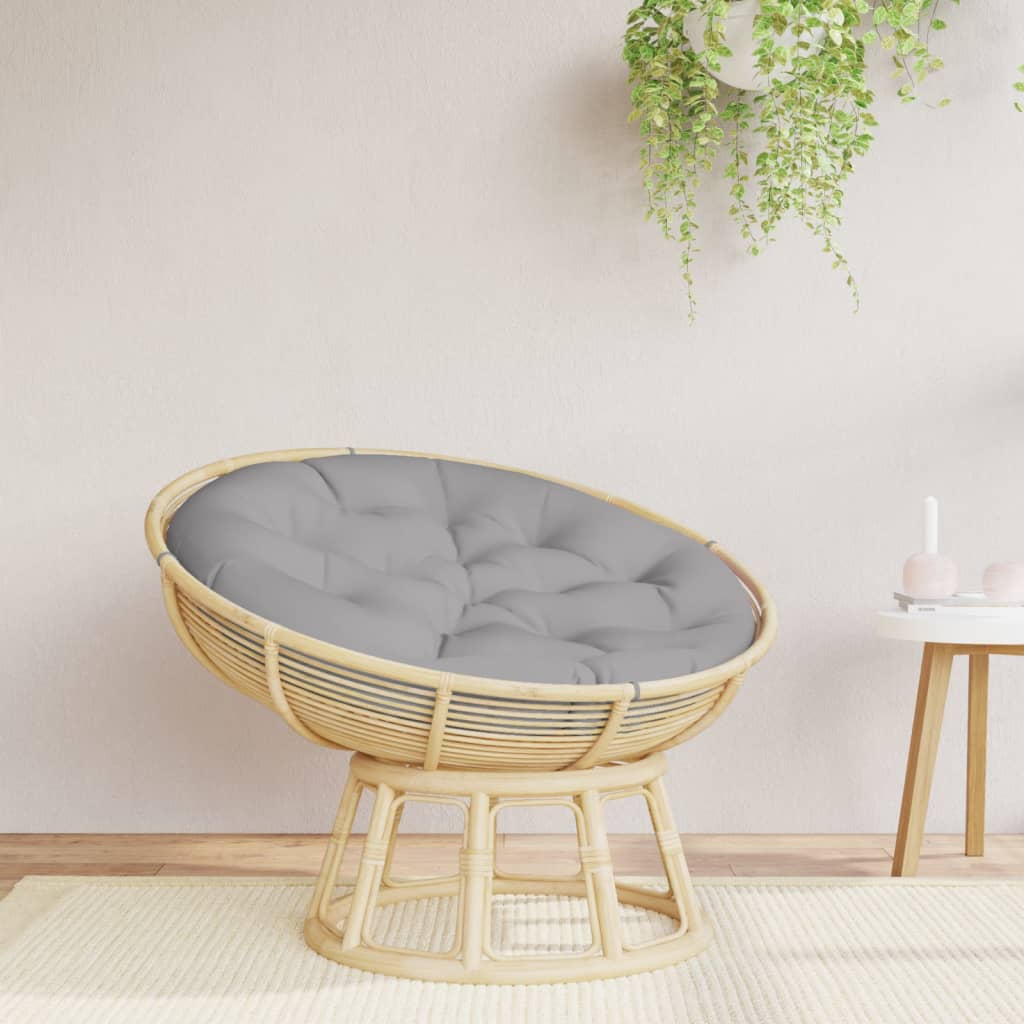Zitkussen rond Ø 100x11 cm oxford stof grijs is nu te koop bij PeponiXL, paradijselijk wonen!