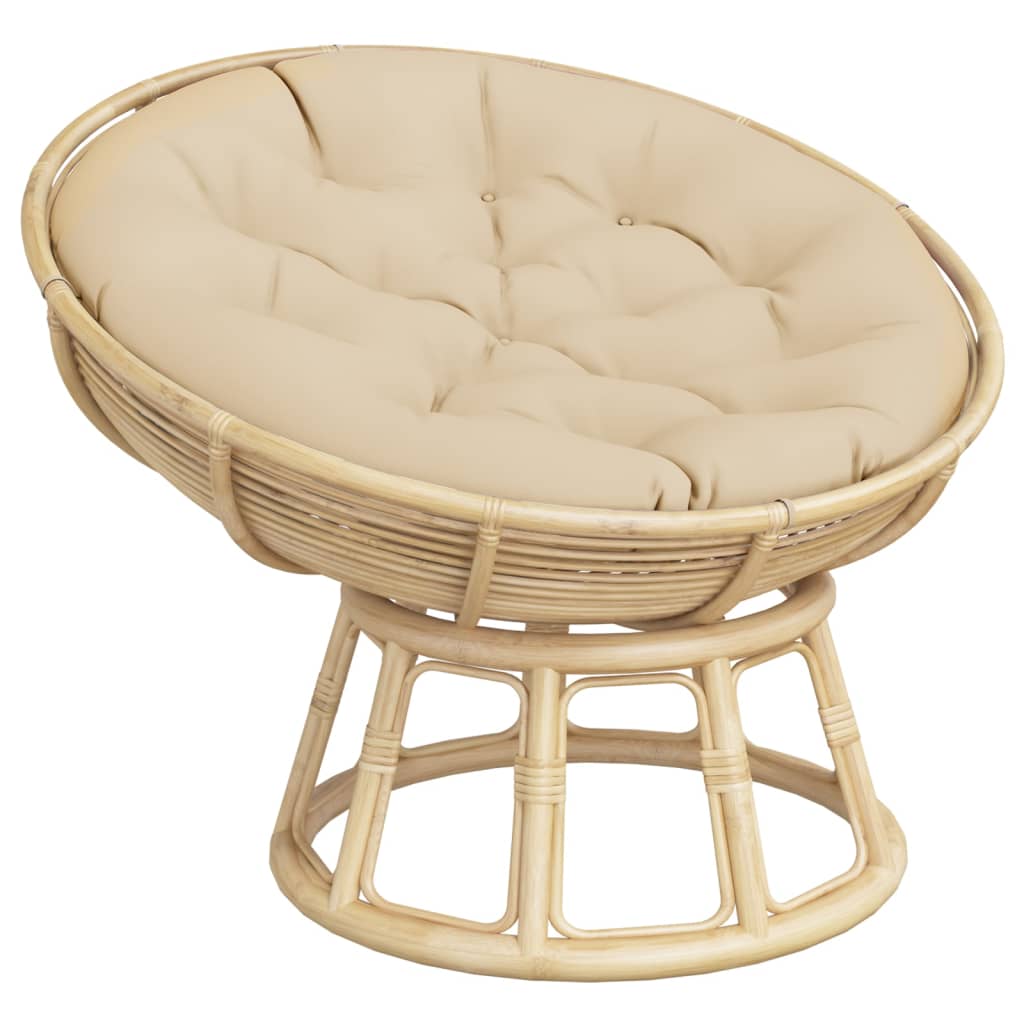 Zitkussen rond Ø 100x11 cm oxford stof beige is nu te koop bij PeponiXL, paradijselijk wonen!