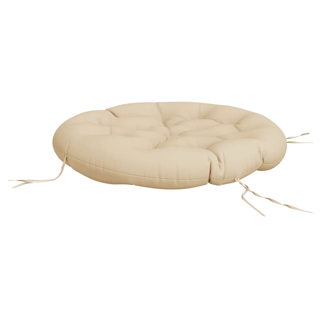 Zitkussen rond Ø 100x11 cm oxford stof beige is nu te koop bij PeponiXL, paradijselijk wonen!